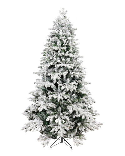 Albero di natale innevato Effetto Realistico REAL TOUCH altezza h 210 cm