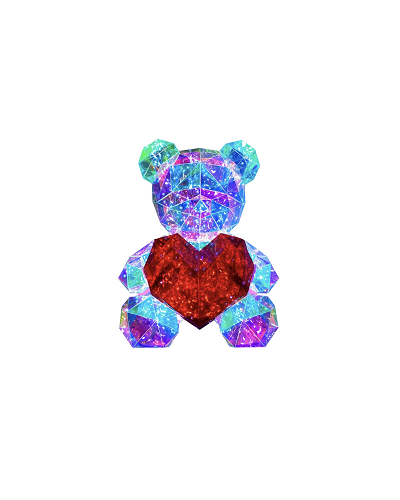 Love teddy cm 14x13 h 17...