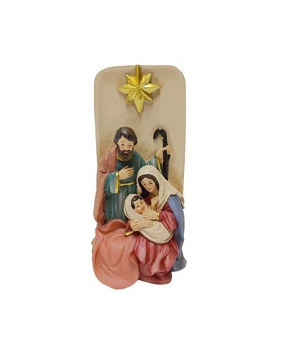 Natività con stella  cm 15