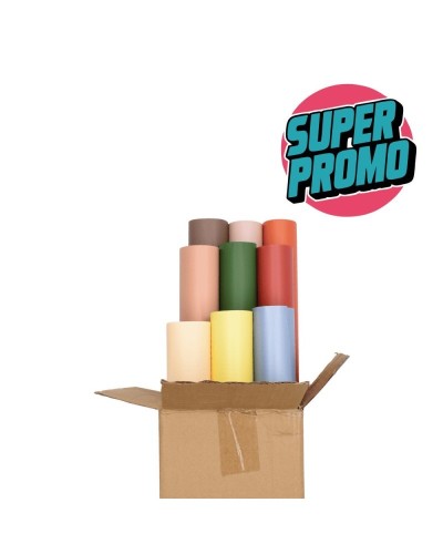 Box promo 9 bobine colorate...